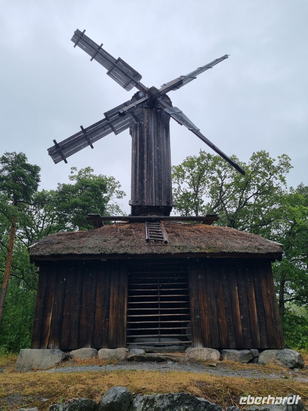 Freiichtmusem Skansen - Främmestad-Windmühle