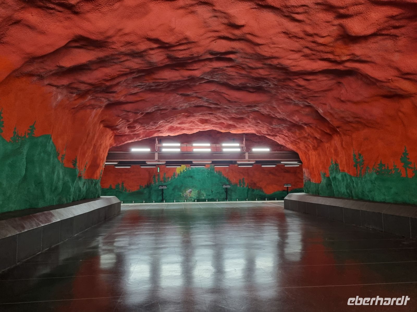 Tunnelbana-Station: Solna centrum