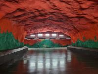 Tunnelbana-Station: Solna centrum