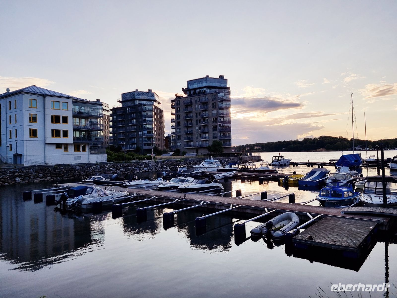 Abendstimmung in Stockholm...