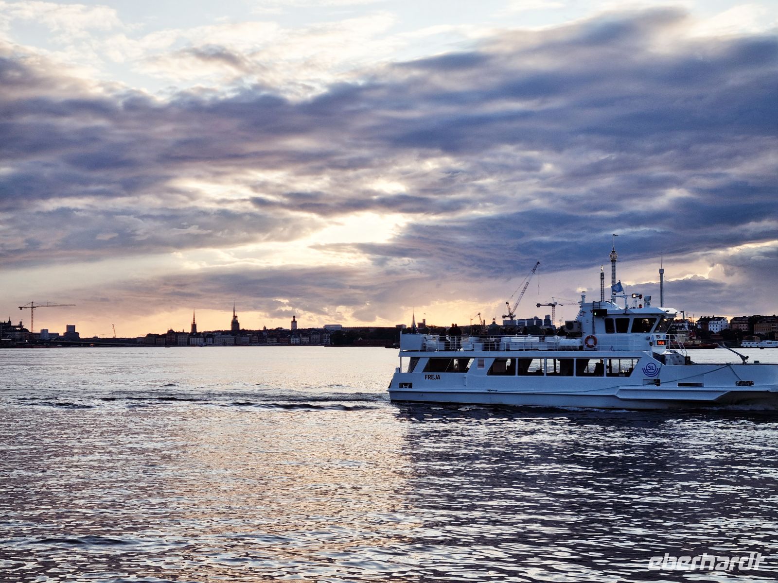 Abendstimmung in Stockholm...