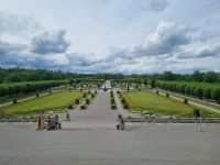 Blick vom Schloss Drottningholm in den Schlosspark