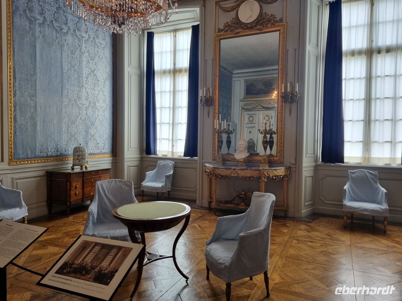 Schloss Drottningholm (Blauer Salon)