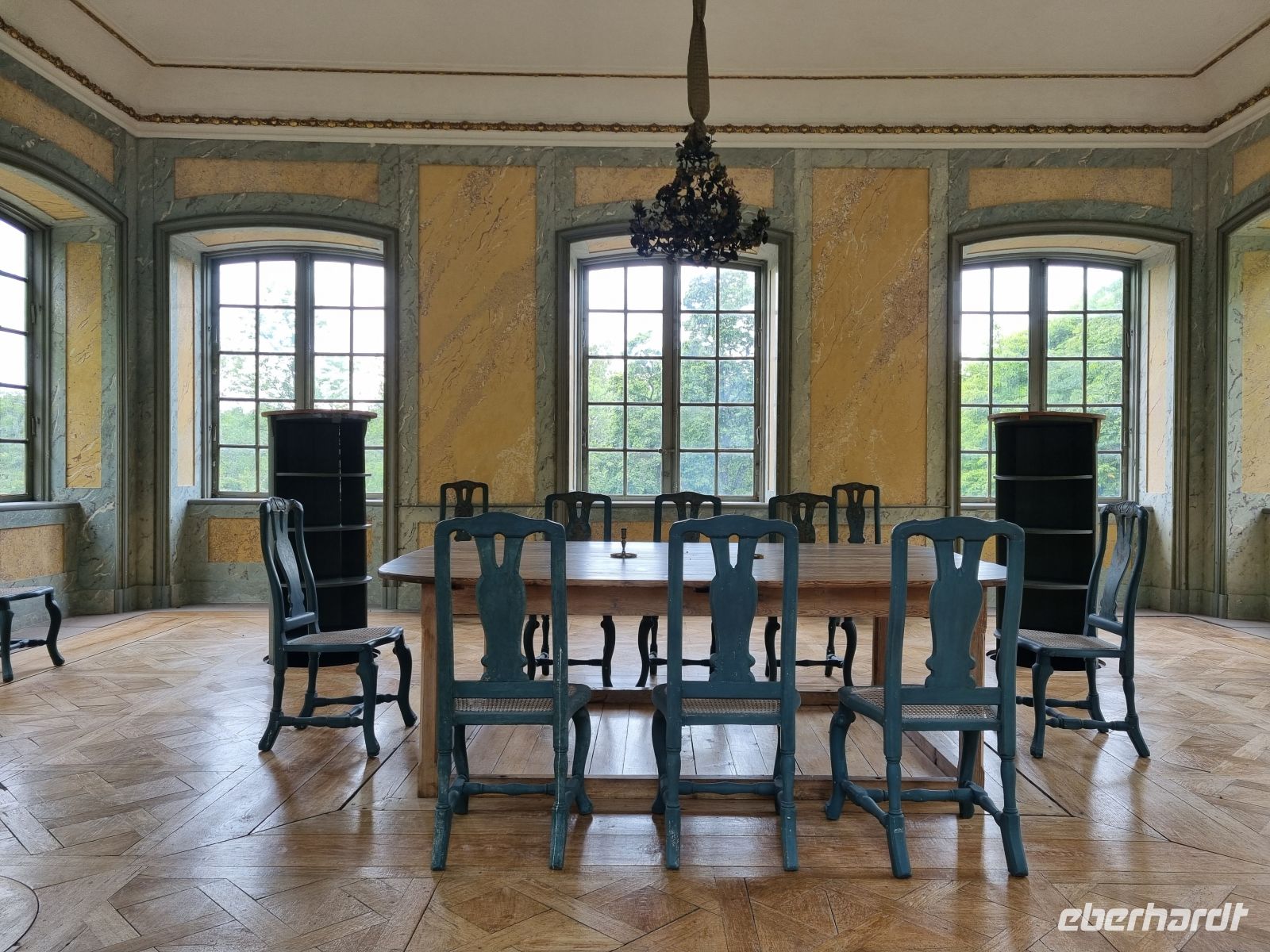 Drottningholm (Schlosspark (Chinesischer Pavillon bzw. Kina slott - Speiseraum)