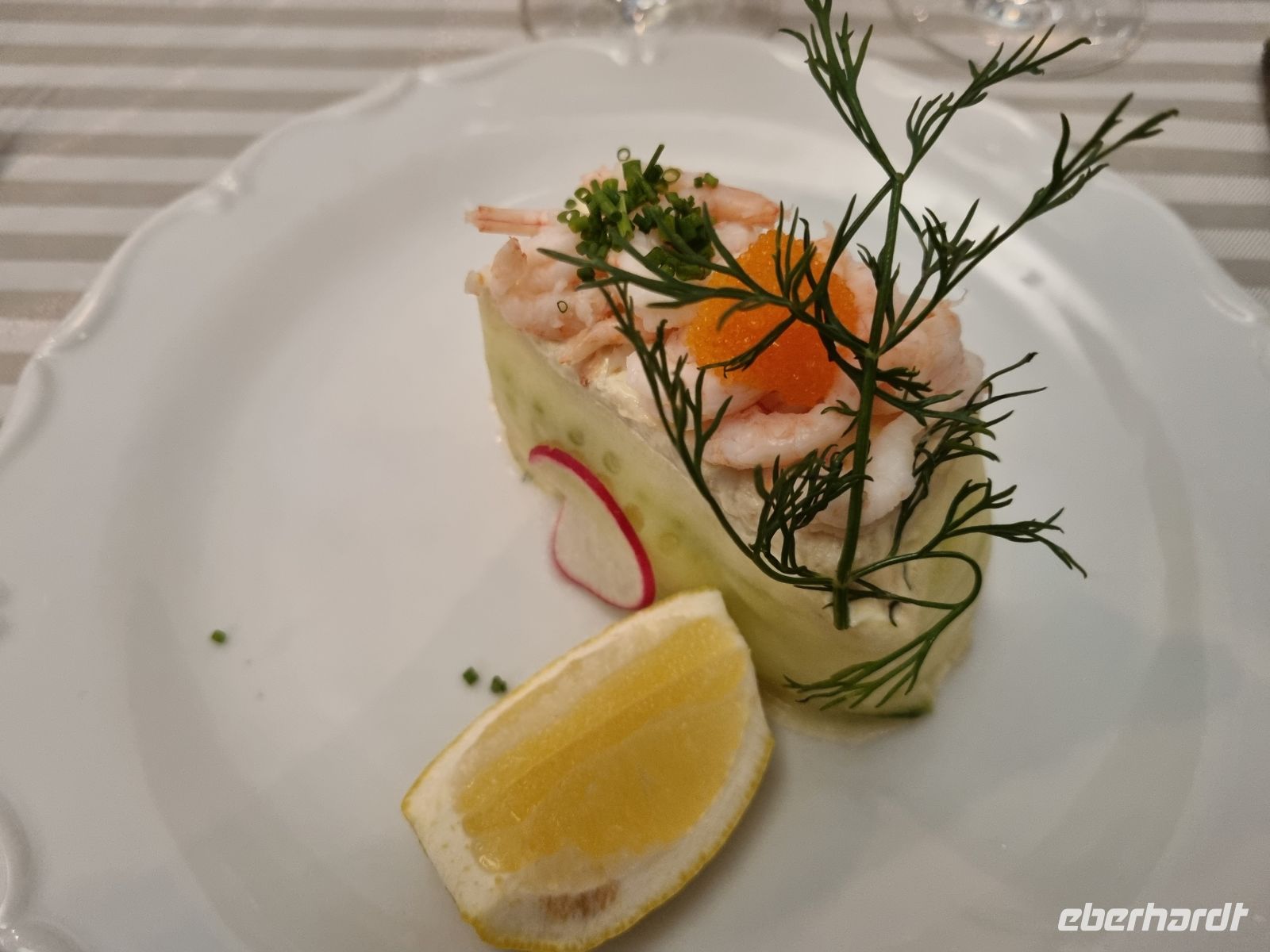 Abschluss-Abendessen im Restaurant 