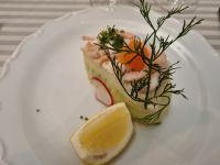 Abschluss-Abendessen im Restaurant 