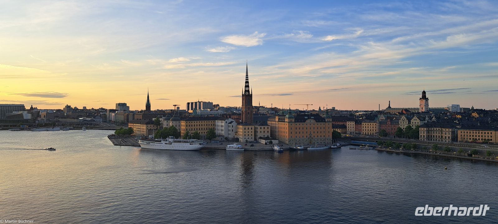 Sommerliches Stockholm (Weiße Nächte)