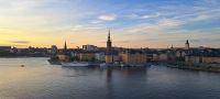 Sommerliches Stockholm (Weiße Nächte)