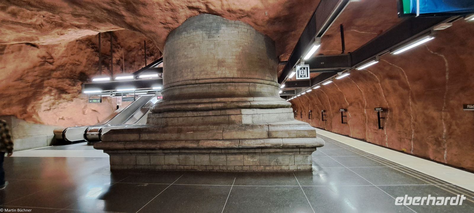 Stockholmer Metro - eine Kunstgalerie