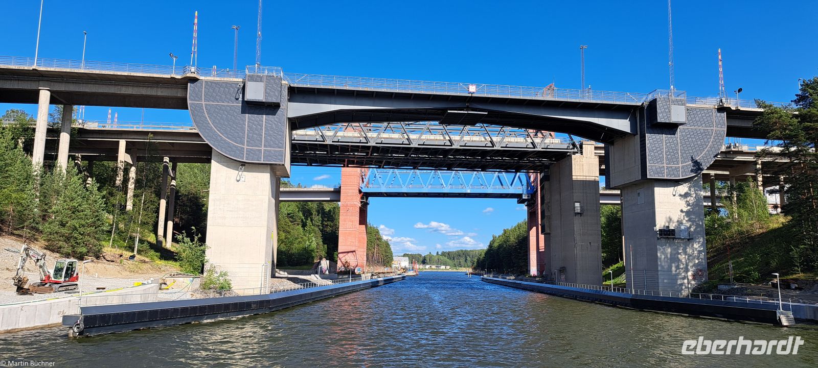 Södertälje Kanal (E4 Brücke)