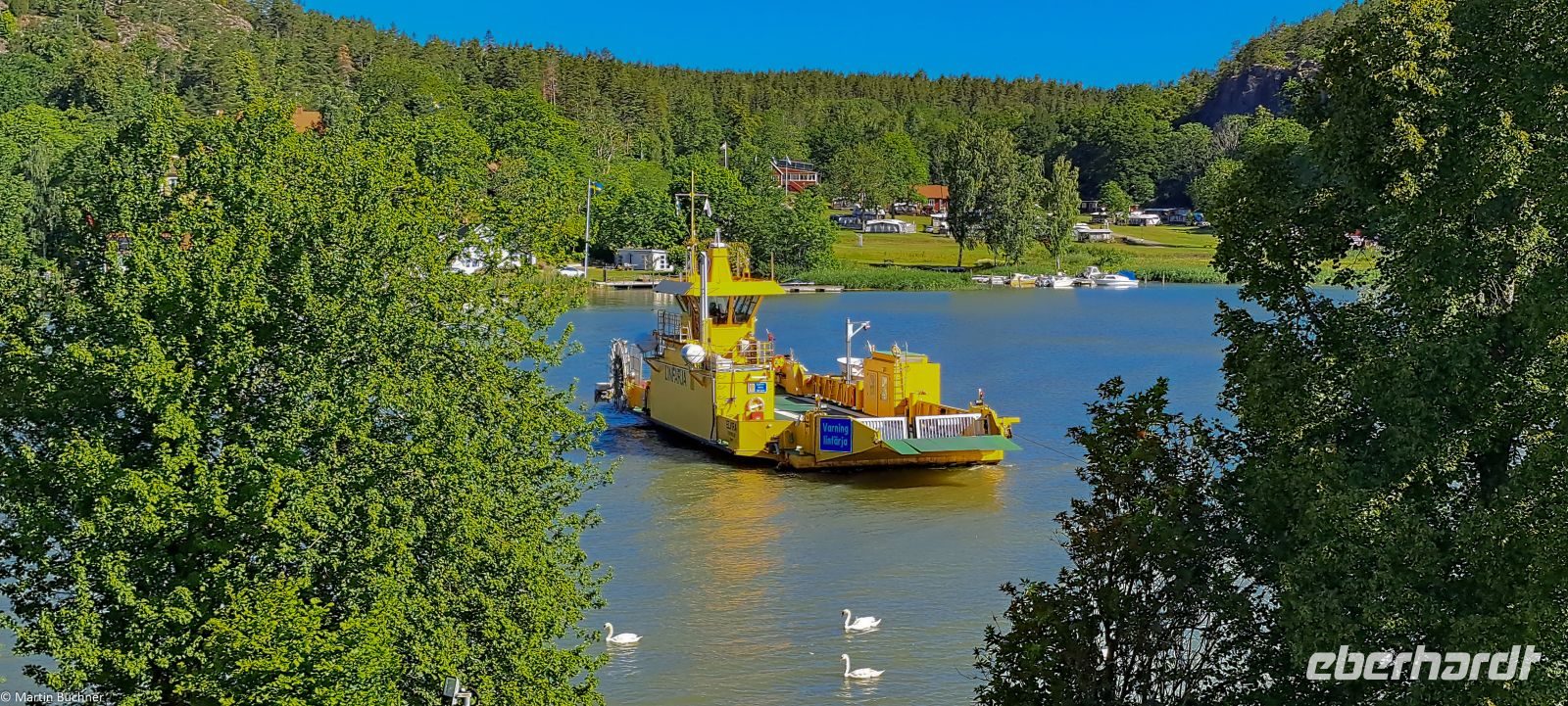 Stegeborg Festung - Kabelfähre