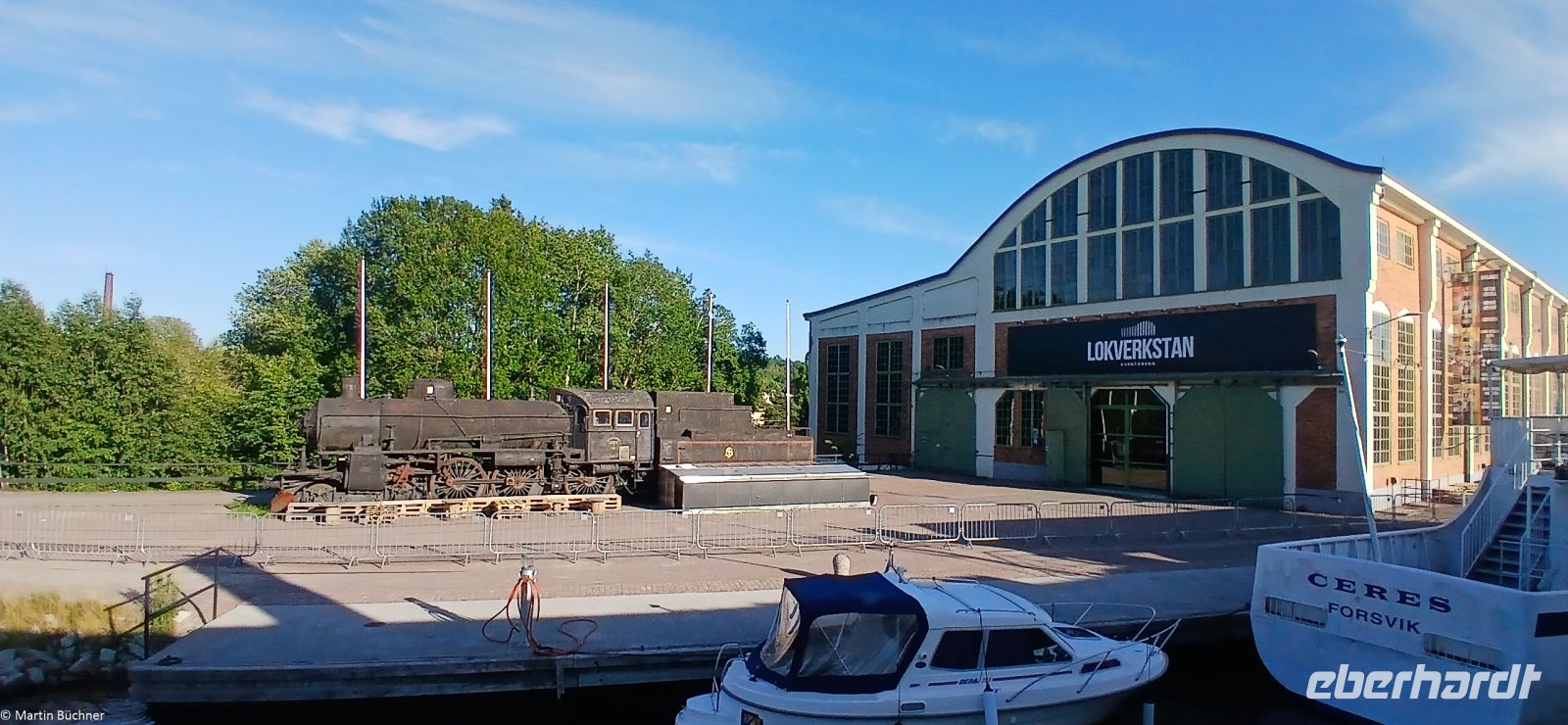 Göta Kanal - Motala - die Werkstätten