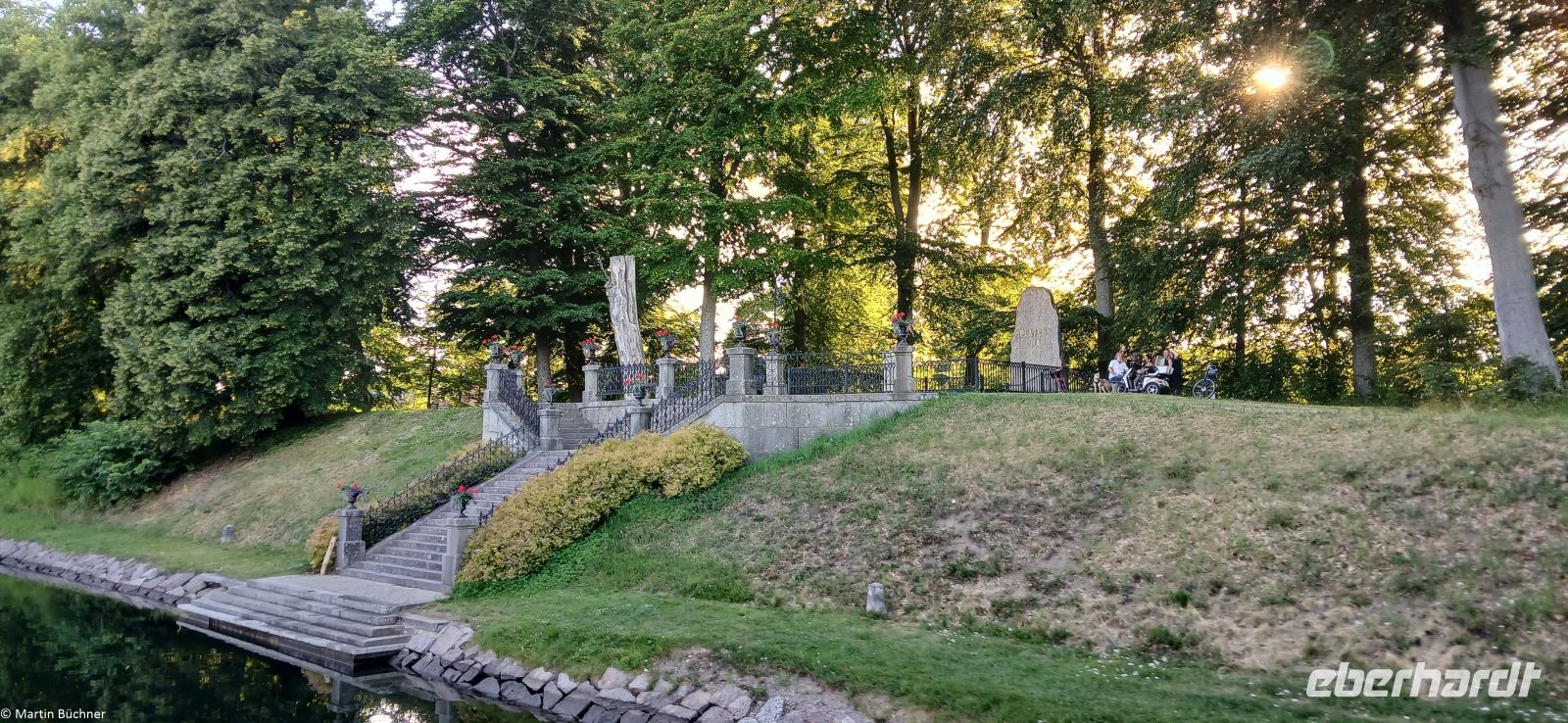 Göta Kanal - Motala - Grabmal des Gründers 