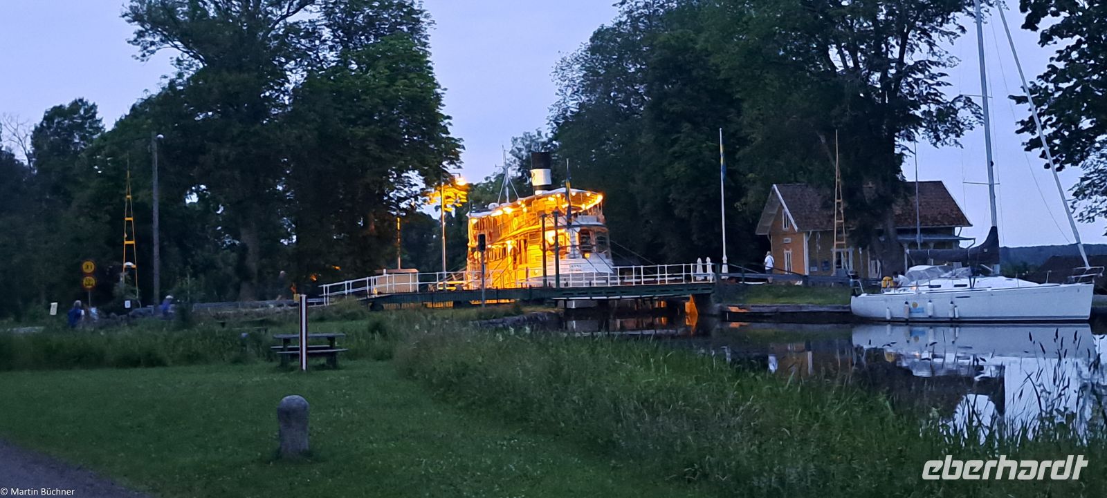 Hajstorp - Nachtruhe am Göta Kanal