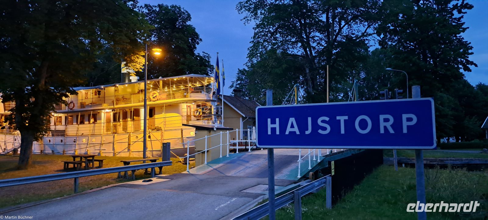 Hajstorp - Nachtruhe am Göta Kanal