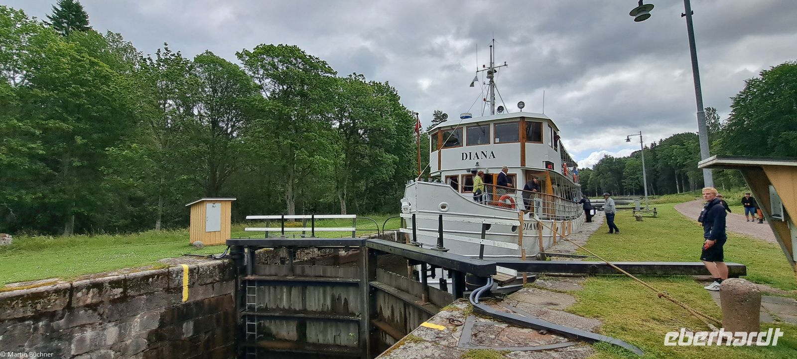 Göta Kanal - Sjötorp - westliches Ende des Göta Kanal - Eingang zum Vänern