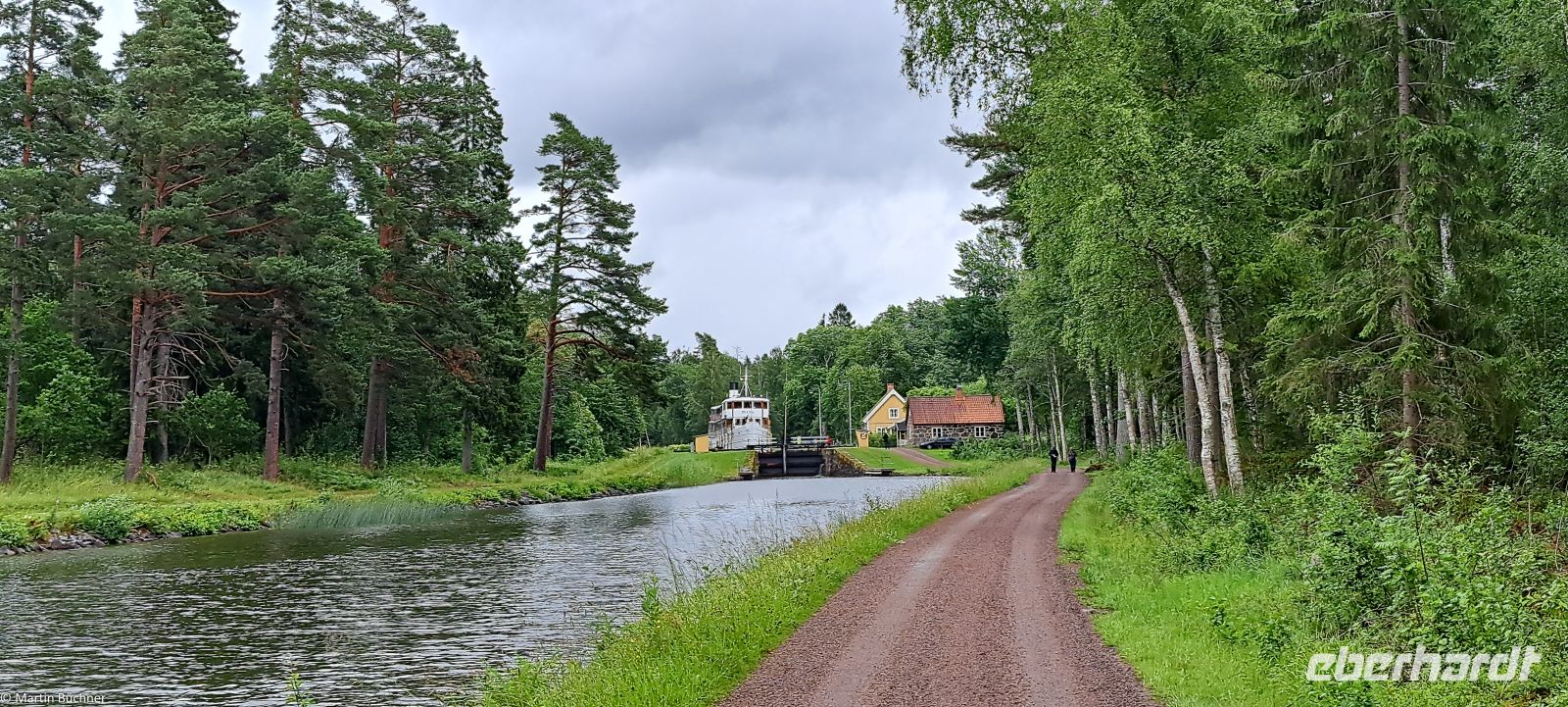 Göta Kanal - Sjötorp - westliches Ende des Göta Kanal - Eingang zum Vänern