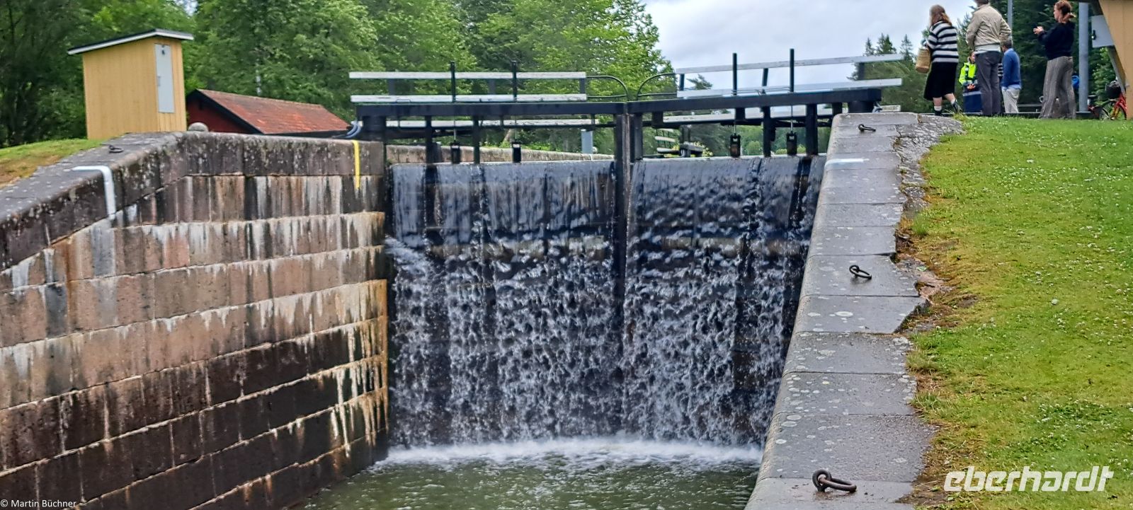 Göta Kanal - Sjötorp - westliches Ende des Göta Kanal - Eingang zum Vänern