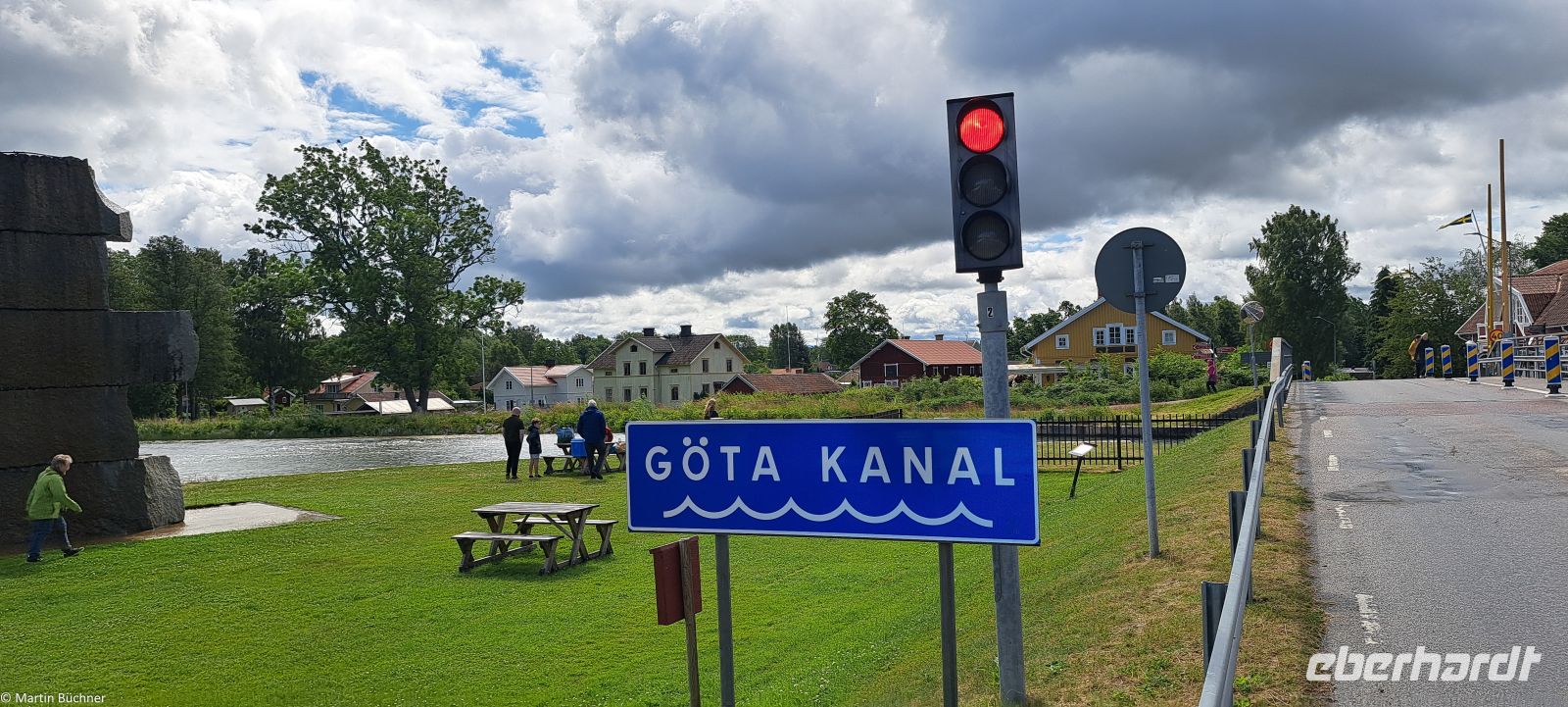 Göta Kanal - Sjötorp - westliches Ende des Göta Kanal - Eingang zum Vänern