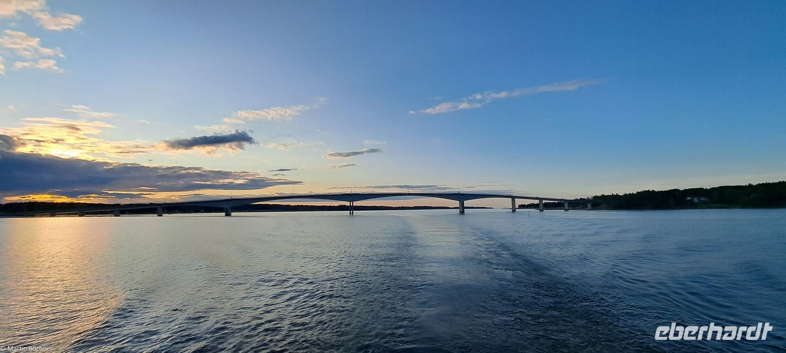 Nachtfahrt auf dem Vänern
