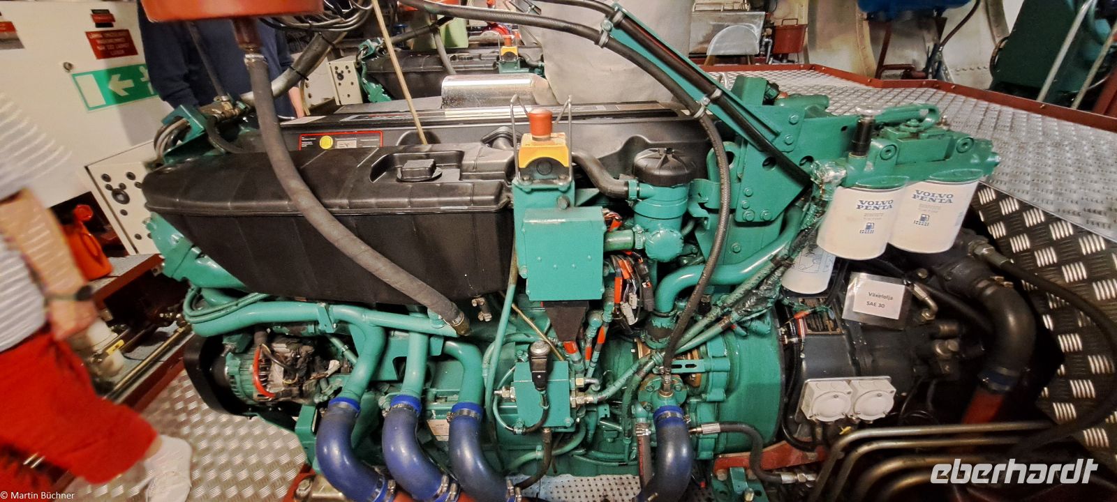 Blick in den Maschinenraum (Diesel)