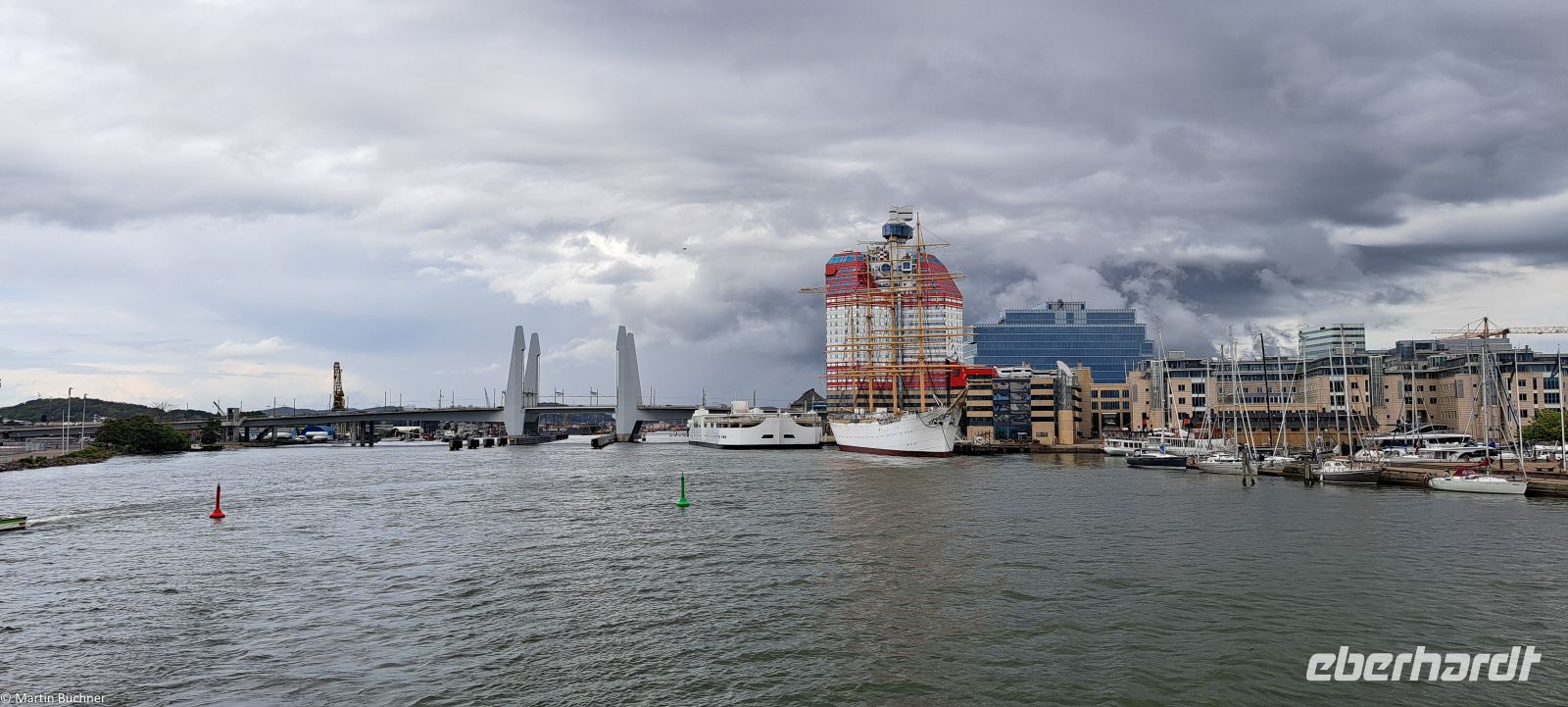 Ankunft in Göteborg