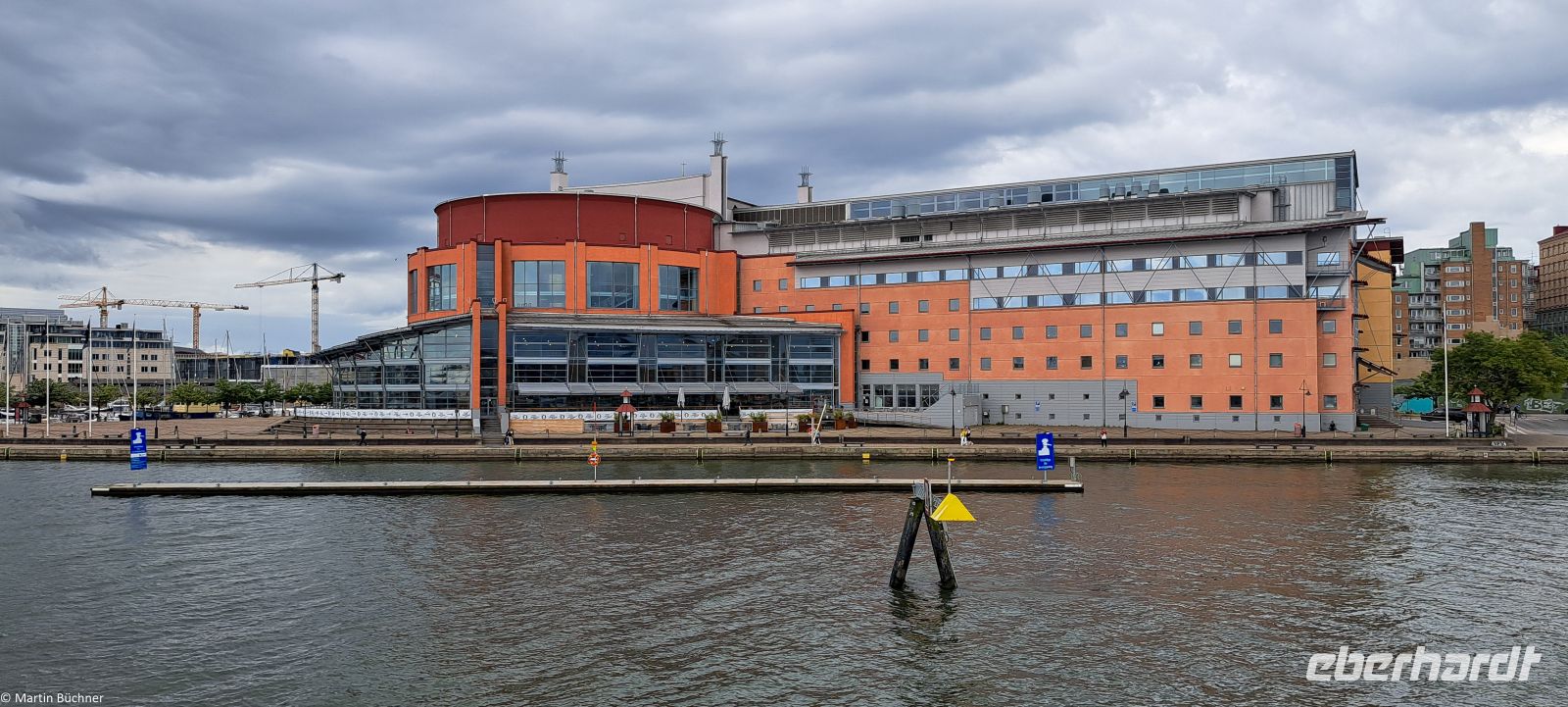 Ankunft in Göteborg - Opernhaus