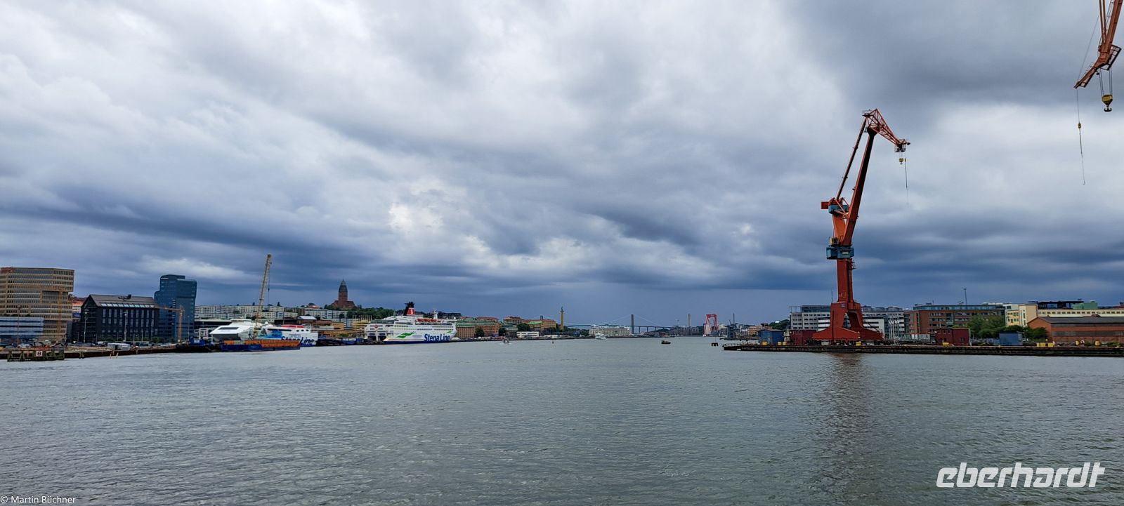 Ankunft in Göteborg