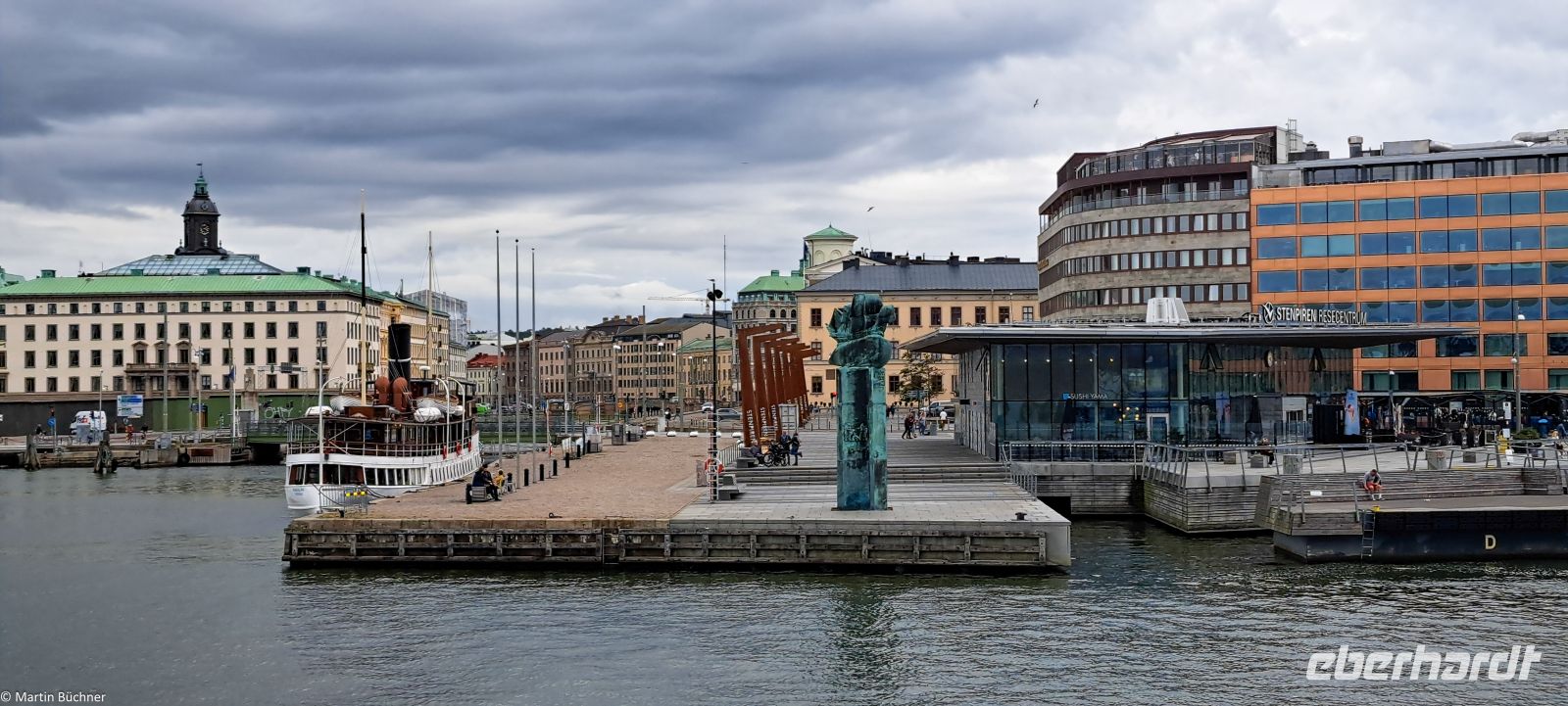 Ankunft in Göteborg