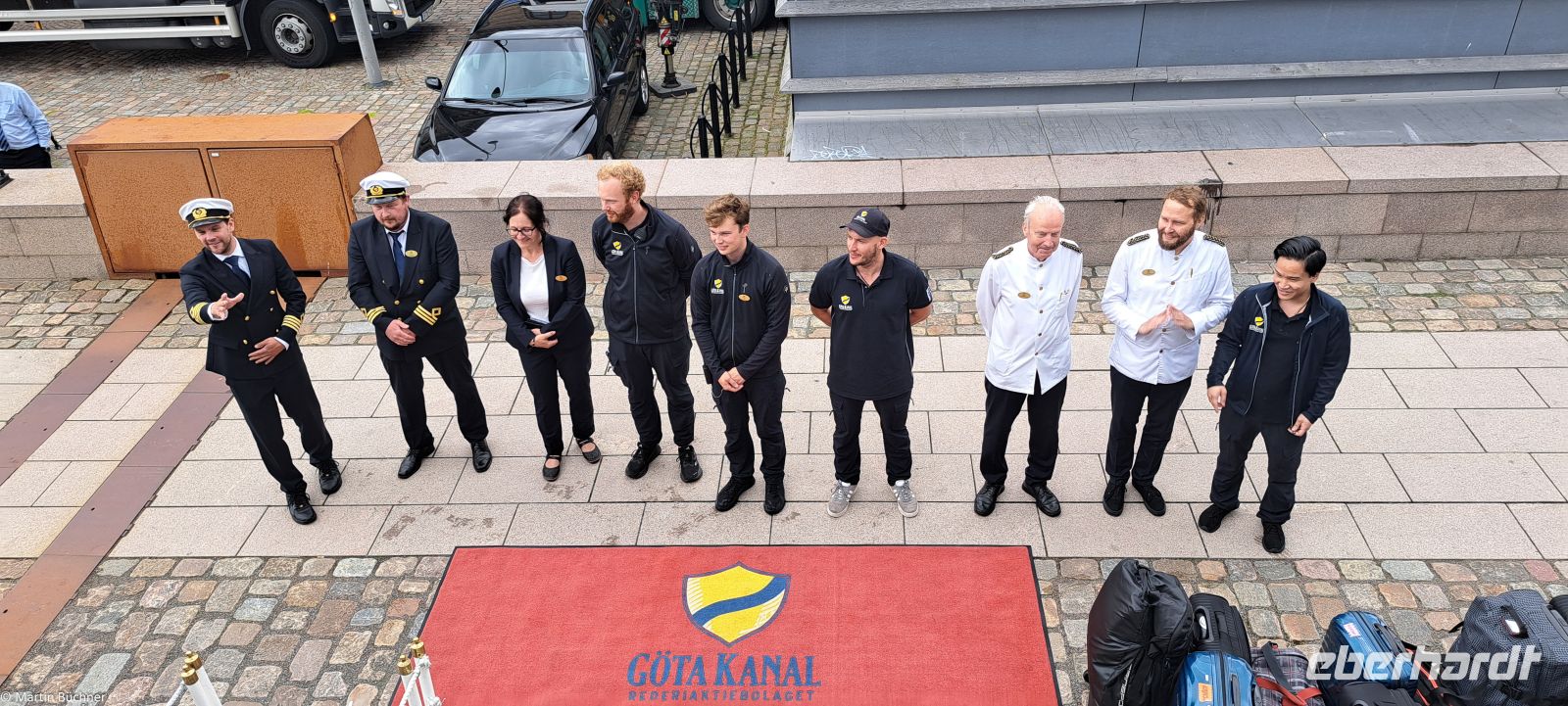 Tack så mycket och Hej då M/S Diana och Crew