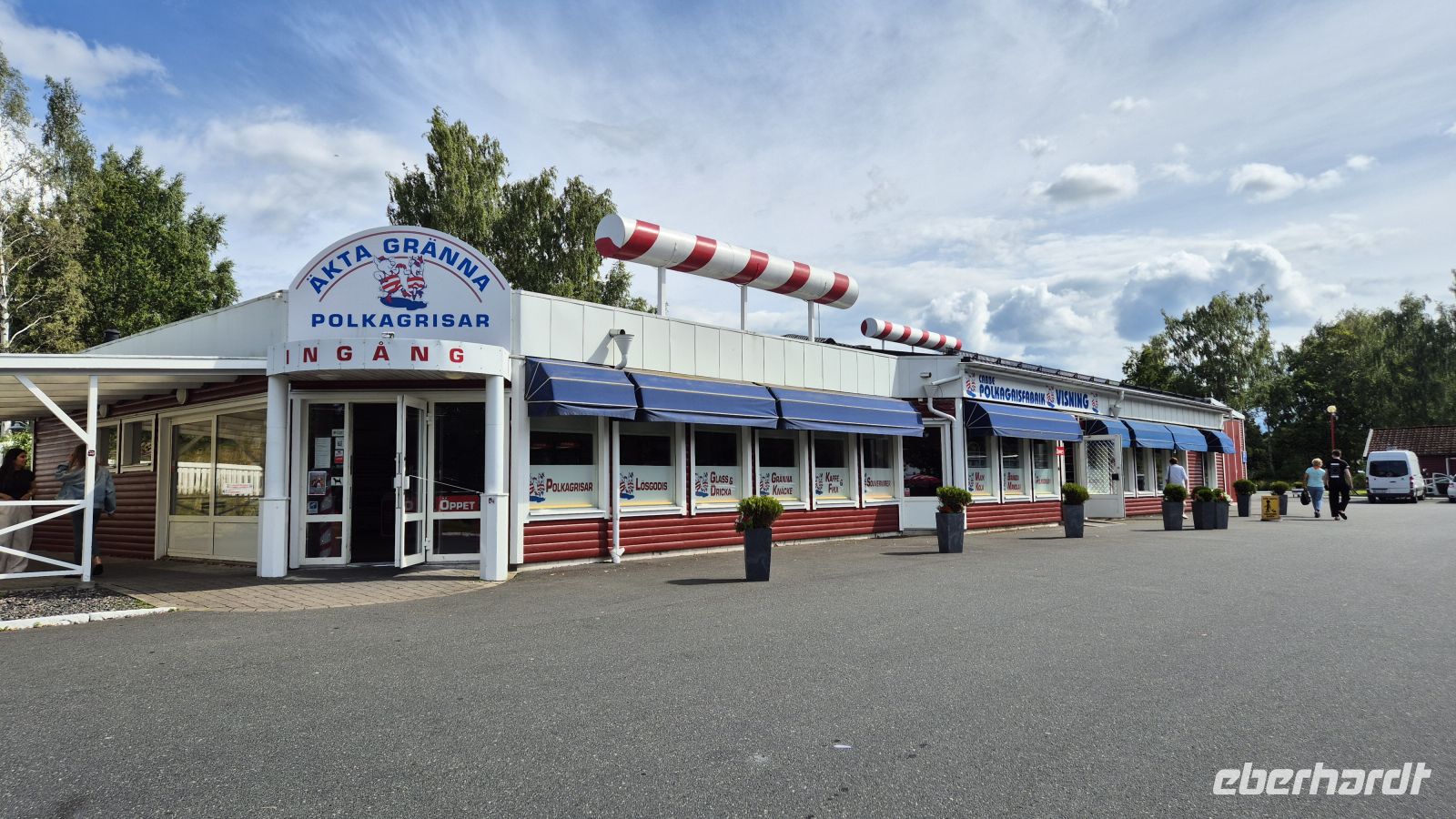 Polkagris-Fabrik bei Gränna