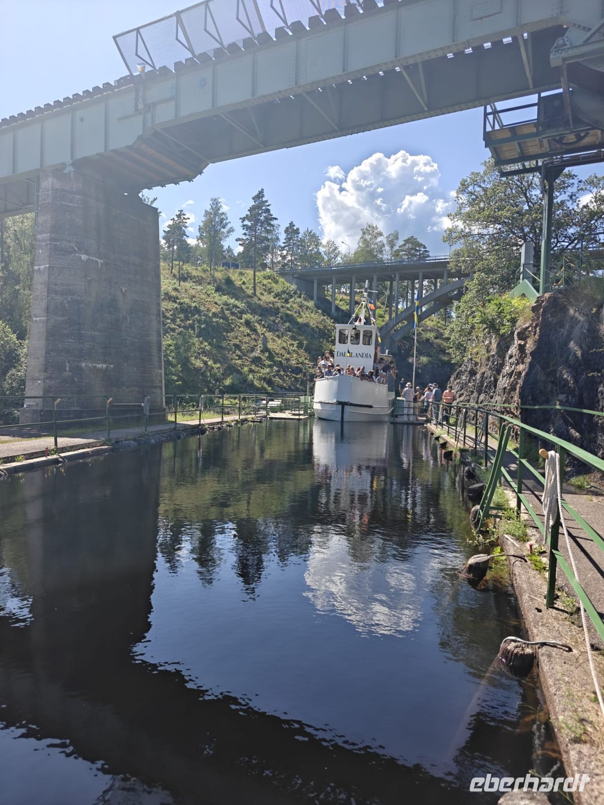MS Dalslandia auf dem Dalslandkanal