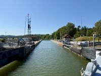 Letzte Schleuse in Lilla Edet