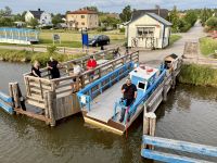 Kleinste Fähre in Schweden