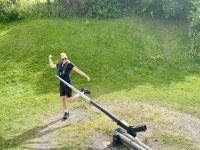 Letzte handbetriebene Schleuse in Tatorp