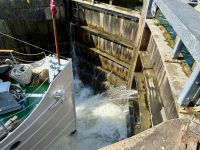 Schleusentreppe in Berg