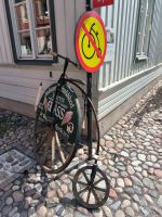 Hochrad nicht gestattet