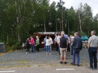 Kaffeepause an der Inlandsbahn