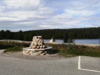 Wir haben den nördlichen Polarkreis erreicht