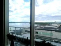 Heute ein Frühstück mit Ausblick (Lulea)