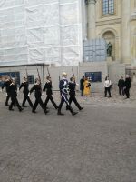 Wachablösung am Schloss 