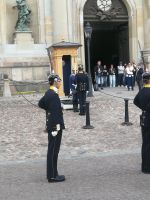 Wachablösung am Schloss