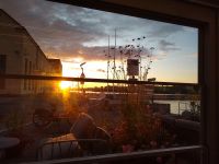 Sonnenuntergang am Finnboda Hamnkrog 