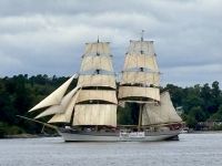 Windjammer mit Kurs auf Stockholm