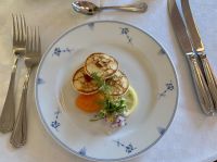 Captain‘s Dinner: Blini mit Felchenrogen