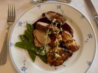 Entenbrust auf Rotweinjus