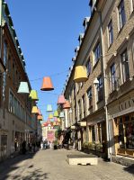 Fußgängerzone am Samstagabend