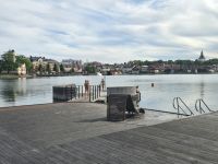 2026_Radreise_Schweden: Badestelle in Västervik &ndash; &copy; Dieter Braune (Eberhardt TRAVEL)