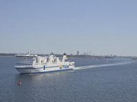 2026_Radreise_Schweden: Warnemünde in Sicht &ndash; &copy; Dieter Braune (Eberhardt TRAVEL)