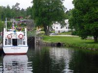Fahrt auf dem Dalslandkanal